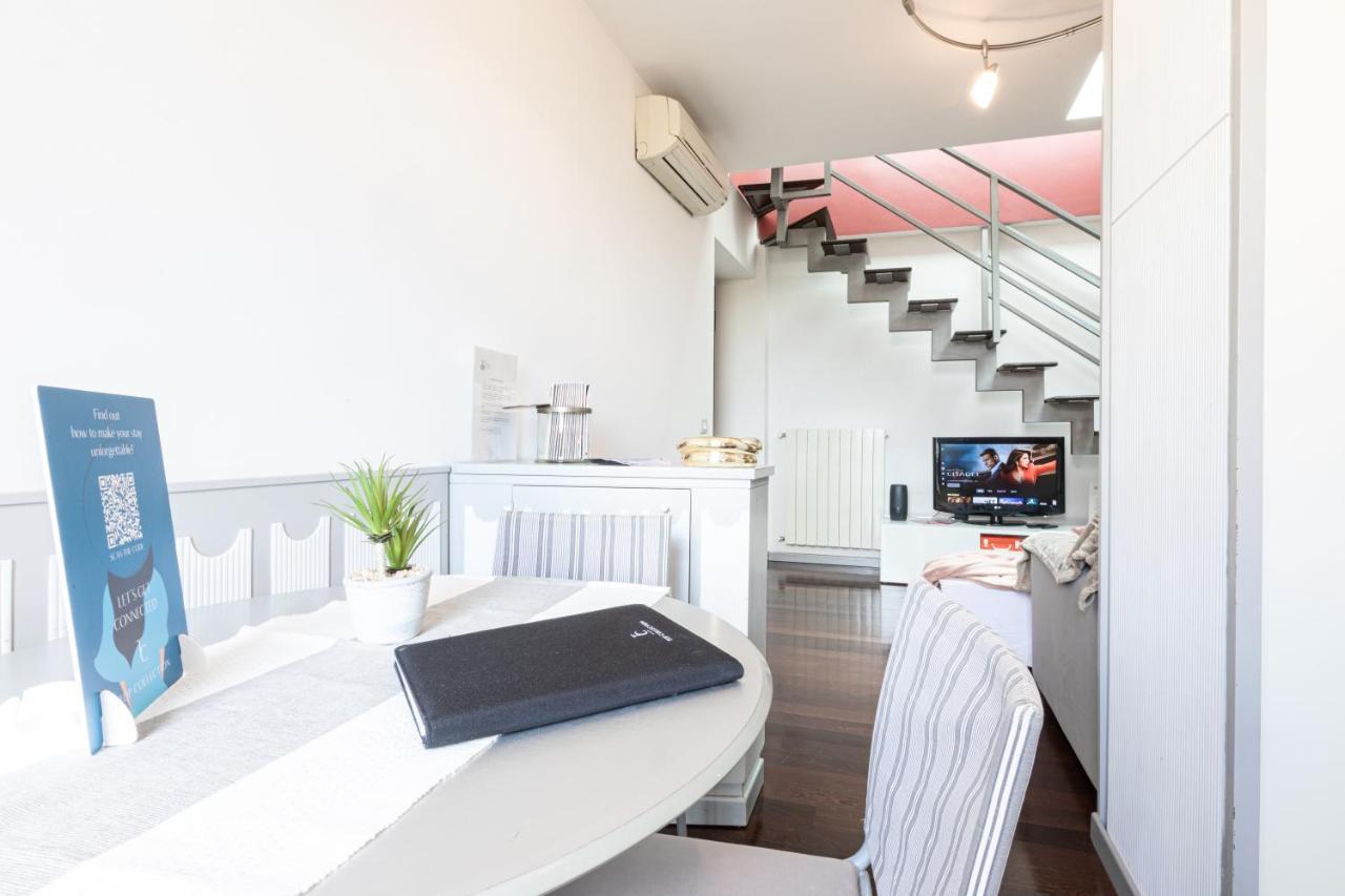 Sempione Split-Level Terrace Apartment - Top Collection Milan Bagian luar foto